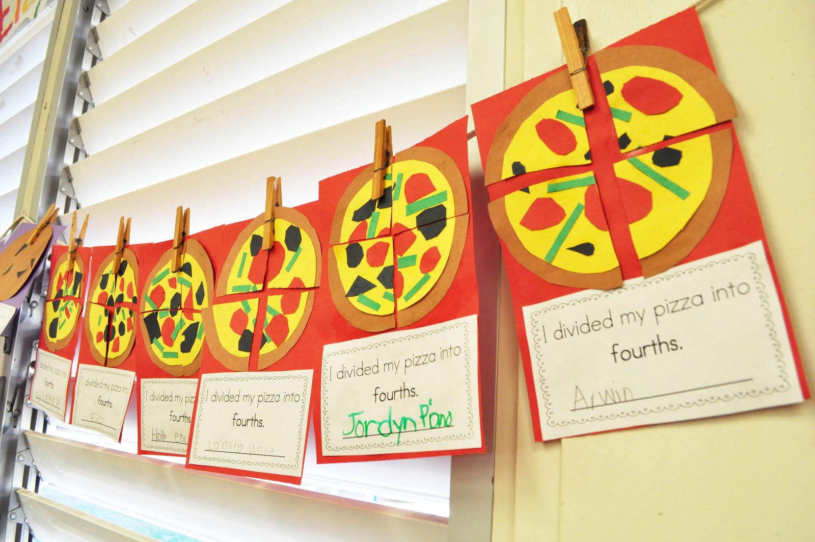 Fraction Math: Pizza Time!